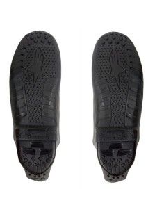 Pareja de Suelas Bota Alpinestars Tech 10 Blanco/Negro Negro