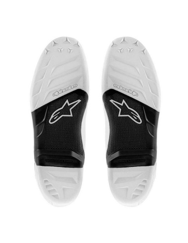 Pareja de Suelas Bota Alpinestars Tech 7 Blanco Blanco