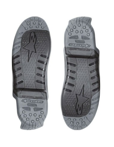 Pareja de Suelas Bota Alpinestars Tech 7 Blanco Negro/Gris