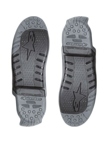 Pareja de Suelas Bota Alpinestars Tech 7 Blanco Negro/Gris