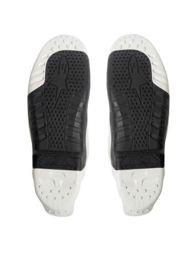 Pareja de Suelas Bota Alpinestars Tech 7 Blanco Blanco/Negro
