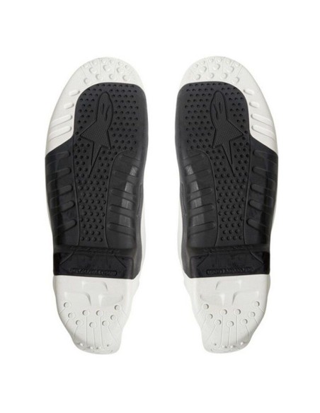 Pareja de Suelas Bota Alpinestars Tech 7 Blanco Blanco/Negro