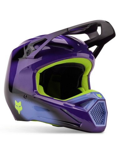 Casco Fox V1 Interfere Negro/Azul