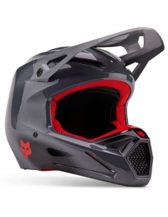 Casco Fox V1 Interfere Gris/Rojo