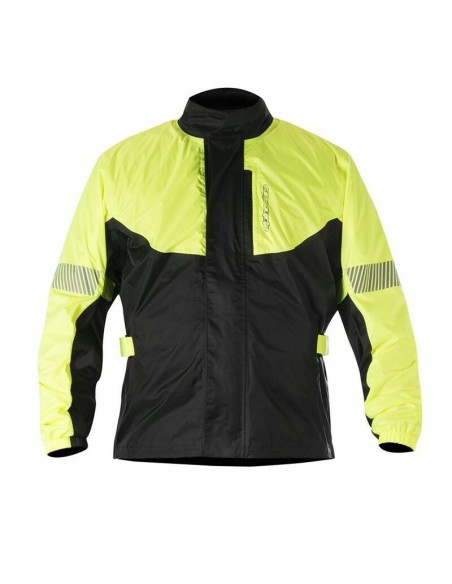 Chaqueta Impermeable Alpinestars Hurricane Amarillo Flúor/Negro