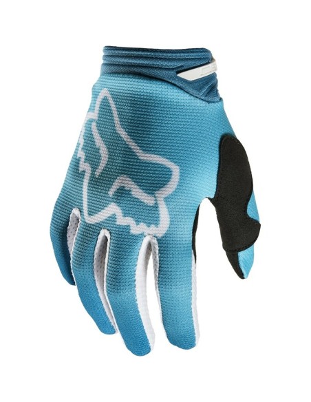 Guantes Infantiles Fox 180 Toxsyk Azul Claro