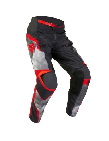 Pantalón Fox 180 Atlas Gris/Rojo