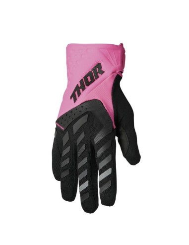 Guantes Mujer Thor Spectrum Negro/Rosa