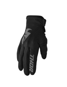 Guantes Mujer Thor Sector Negro/Gris