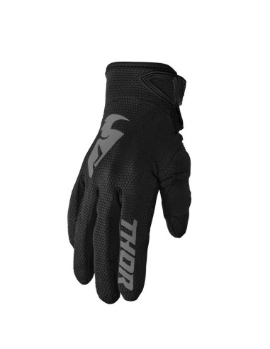 Guantes Mujer Thor Sector Negro/Gris