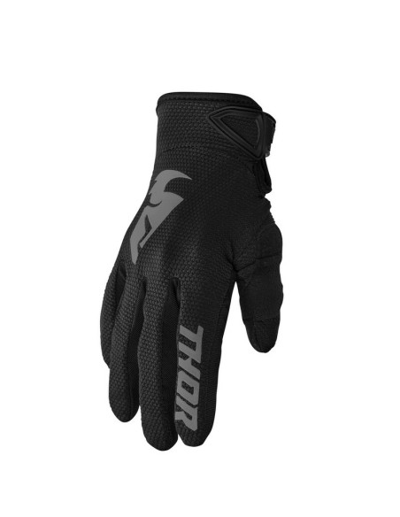 Guantes Mujer Thor Sector Negro/Gris