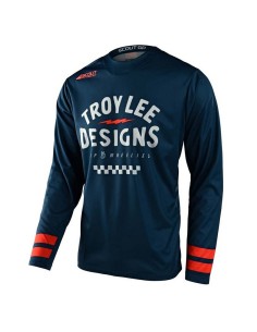 Jersey Troy Lee Designs Scout GP Ride On Azul
