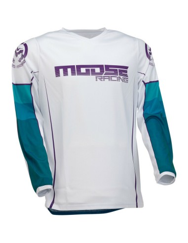 Jersey Moose Racing Qualifier Azul/Blanco