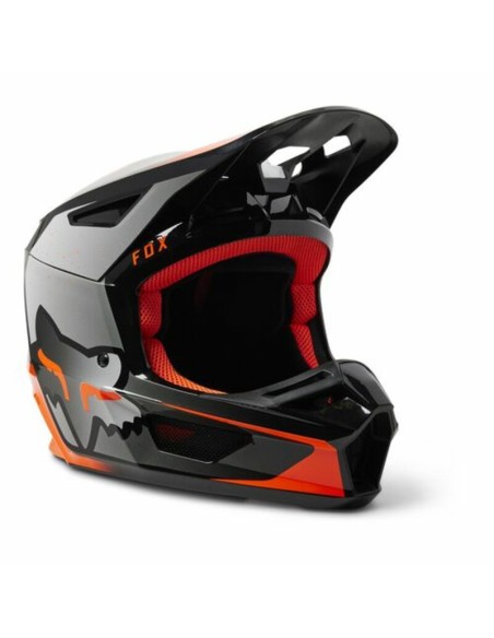 Casco Fox V2 Vizen Naranja Fluo