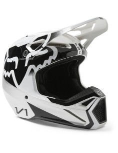 Casco Fox V1 Leed Negro/Blanco
