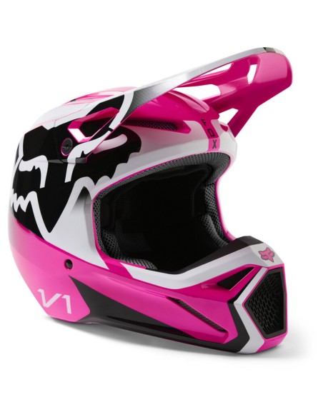Casco Fox V1 Leed Rosa
