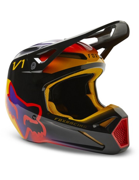 Casco Fox V1 Toxsyk Negro