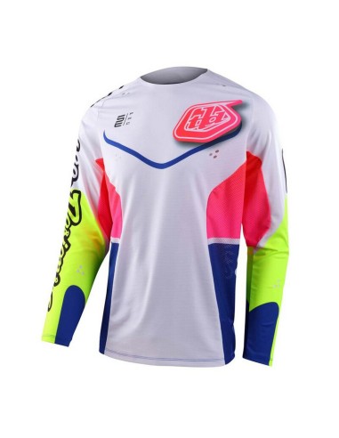 Jersey Troy Lee Designs SE PRO Radian Blanco