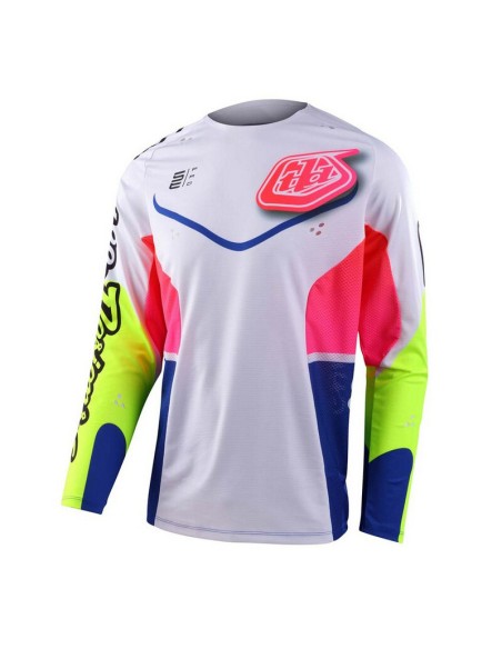 Jersey Troy Lee Designs SE PRO Radian Blanco