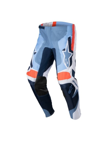 Pantalón Alpinestars Fluid Agent Azul Marino/Naranja Fluor