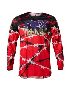 Jersey Fox 180 Barbed Wire SE Rojo Fluor