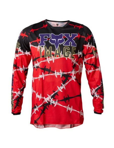 Jersey Fox 180 Barbed Wire SE Rojo Fluor