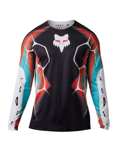 Jersey Fox 360 Syz Negro/Blanco
