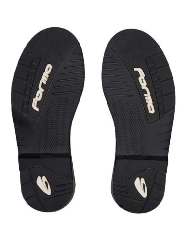 Pareja de Suelas Bota Forma MX Pro Negro Negro
