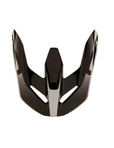 Visera para Casco Fox V1 Leed Negro/Blanco