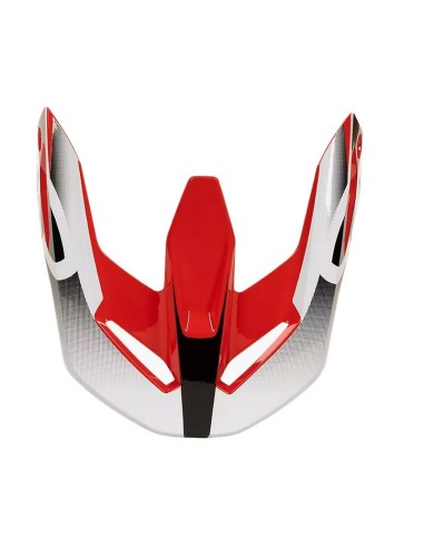 Visera para Casco Fox V1 Leed Rojo Fluor