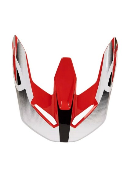Visera para Casco Fox V1 Leed Rojo Fluor