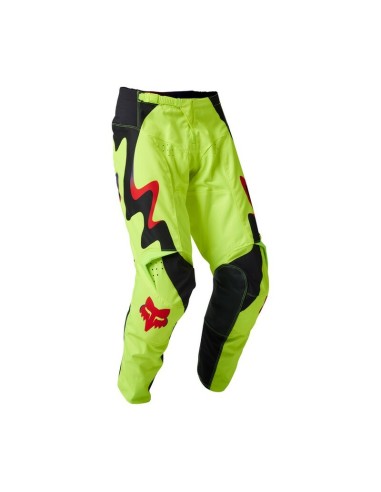 Pantalón Fox 180 Kozmik Amarillo Fluor