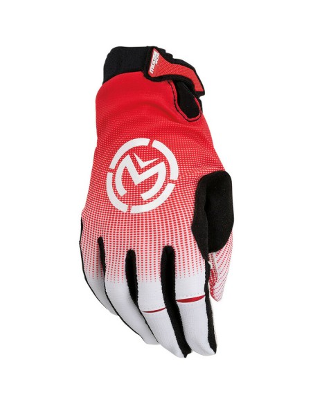Guantes Moose Racing SX1 Rojo/Blanco