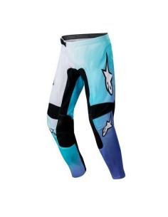 Pantalón Mujer Alpinestars Stella Fluid Blanco/Turquesa