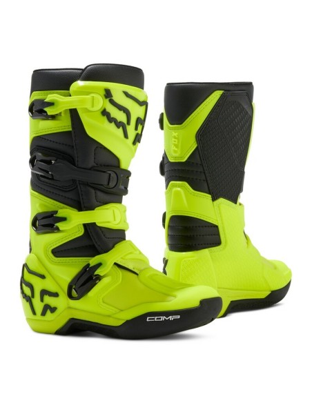 Botas Infantiles Fox Comp Amarillo Fluor