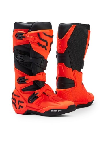 Botas Infantiles Fox Comp Naranja Fluor