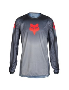 Jersey Fox 180 Interfere Gris/Rojo