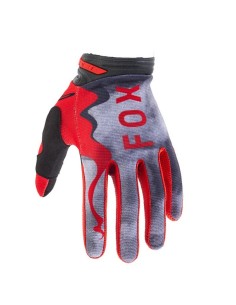 Guantes Fox 180 Atlas Gris/Rojo