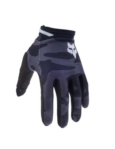 Guantes Fox 180 BNKR Negro Camuflaje