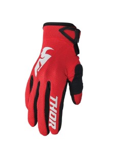 Guantes Infantil Thor Sector Rojo/Blanco