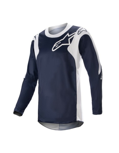 Jersey Alpinestars Racer Hoen Azul Marino/Blanco