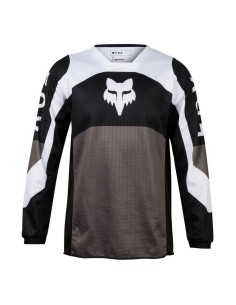 Jersey Infantil Fox 180 Nitro Negro/Gris