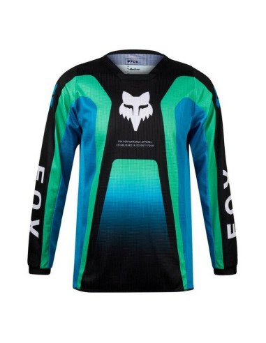 Jersey PeeWee Fox 180 Ballast Negro/Azul