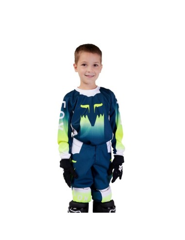 Jersey PeeWee Fox 180 Flora Azul Marino