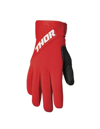 Guantes de Invierno Thor Spectrum Rojo/Blanco