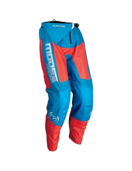 Pantalón Moose Racing Qualifier Rojo/Azul Blanco