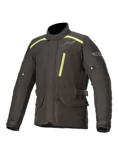 Chaqueta Alpinestars Gravity Drystar Negro/Amarillo Fluo
