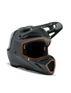Casco Fox V3 RS Carbon Solid Gris