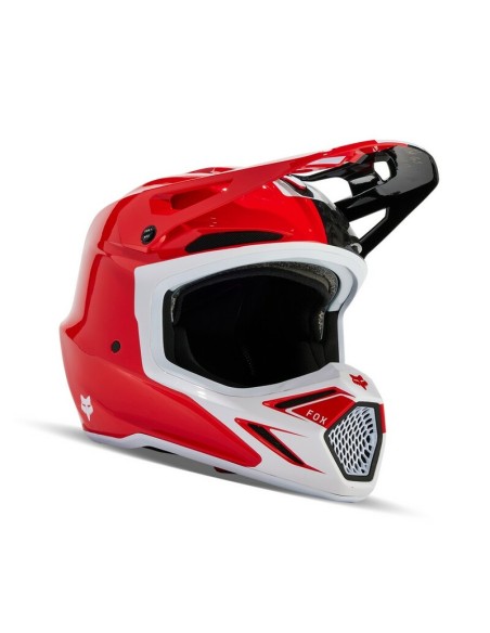 Casco Fox V3 RS Optical Rojo Fluor