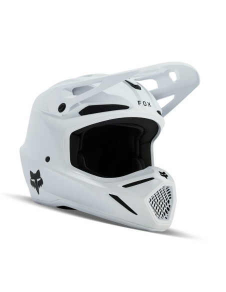 Casco Fox V3 Solid Blanco Mate